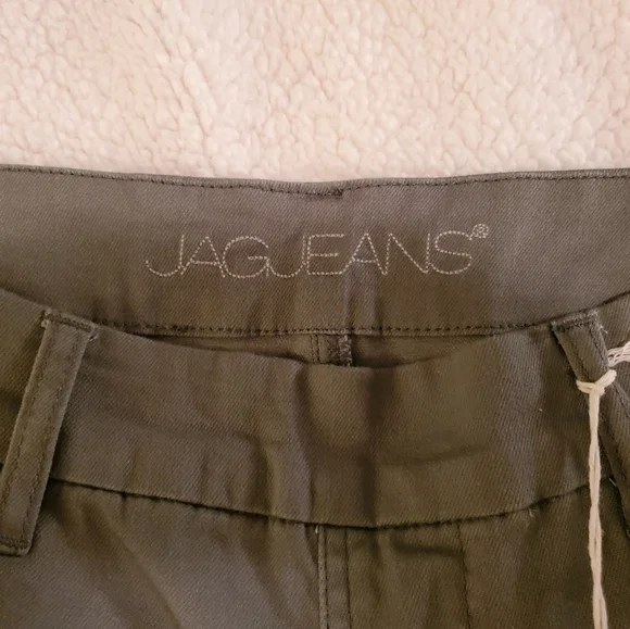 Jag Jeans Women's 8P pull on shorts. Eucalyptus color. No belt NWT. - Picture 5 of 9
